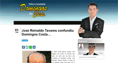 Desktop Screenshot of domingoscosta.com.br