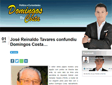 Tablet Screenshot of domingoscosta.com.br